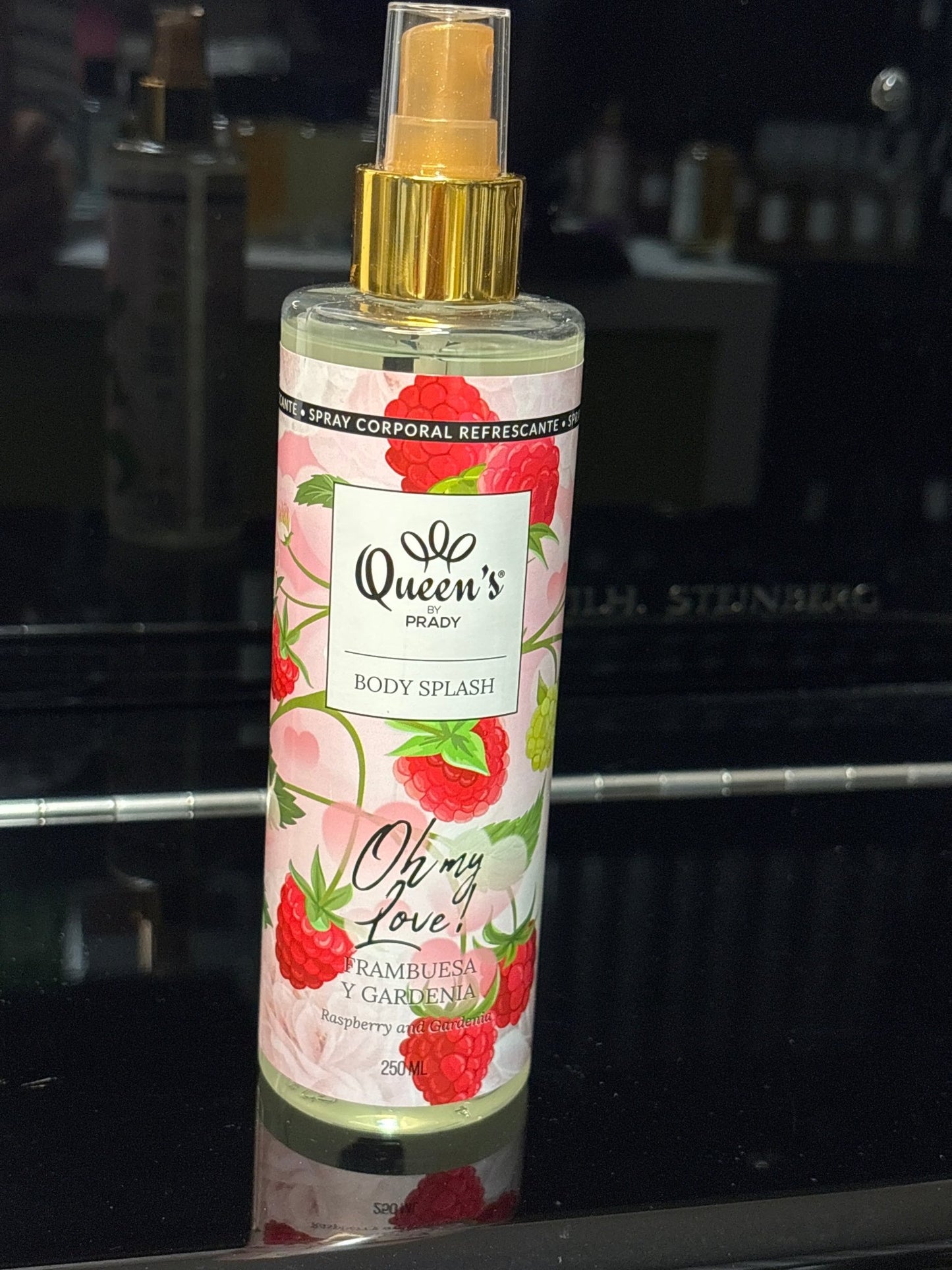 Brume Corps et Cheveux 250ml - Framboise Gardénia - Parfum Femme - Eclat des sens