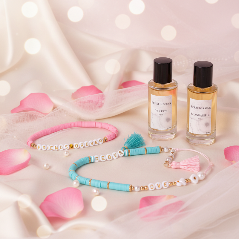 Coffret Parfum Femme + Bijou Friends Forever