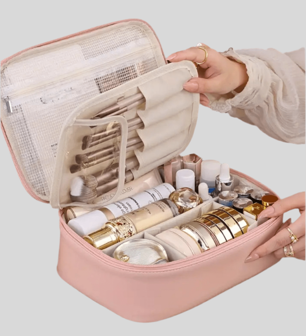 Maquillage Organisateur de Maquillage - Trousse de Voyage Grande Capacité - Eclat des sens
