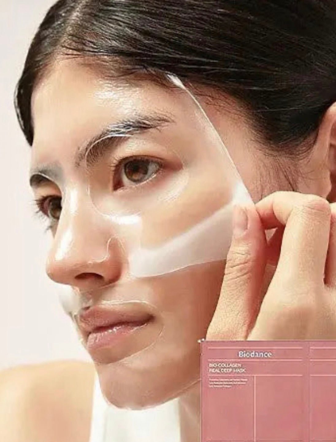 Masque Bio Collagen  est un masque coréen en hydrogel, - Eclat des sens