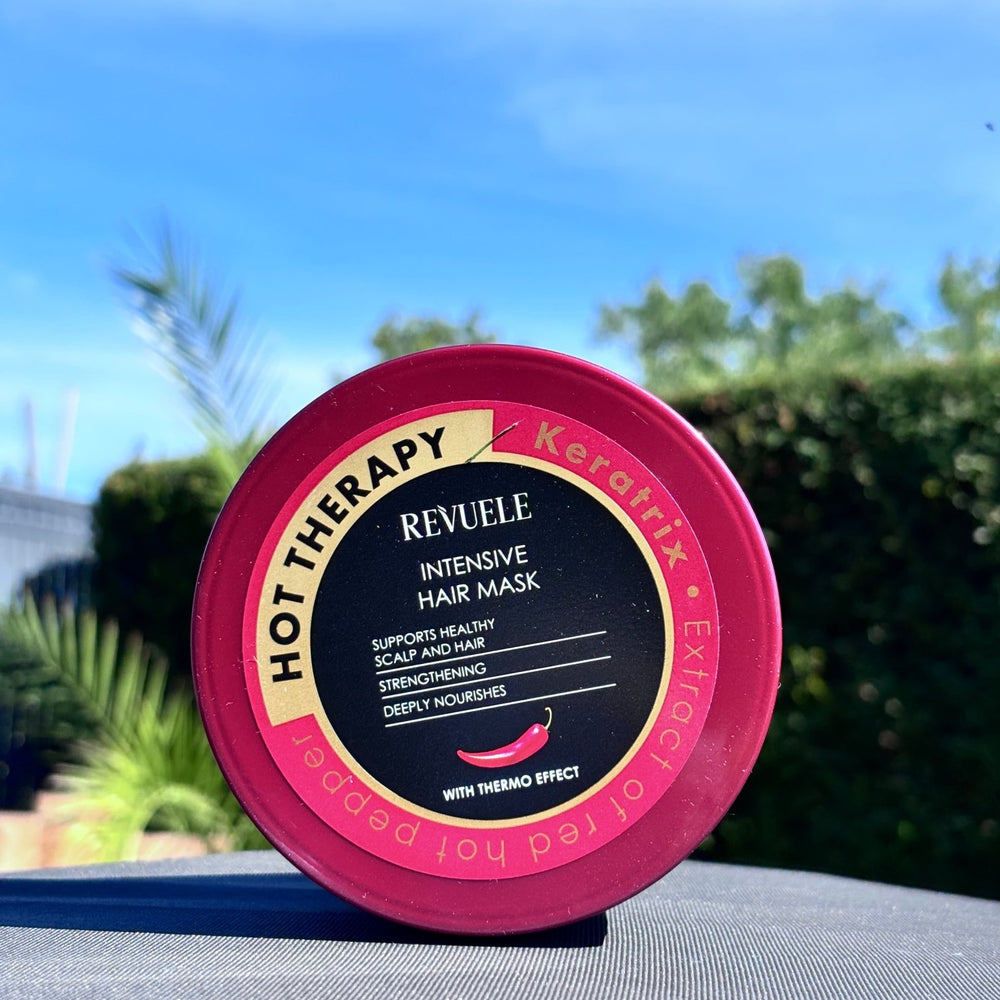 Masque pousse de cheveux effet chauffant 🌶️ 500ml - Eclat des sens