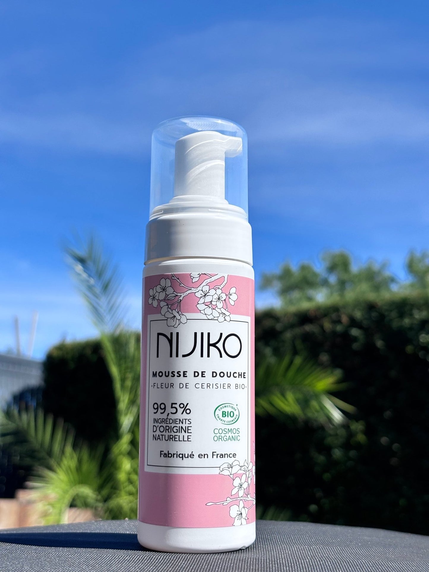Mousse de Douche Bio à la Fleur de Cerisier 🌸 - Eclat des sens