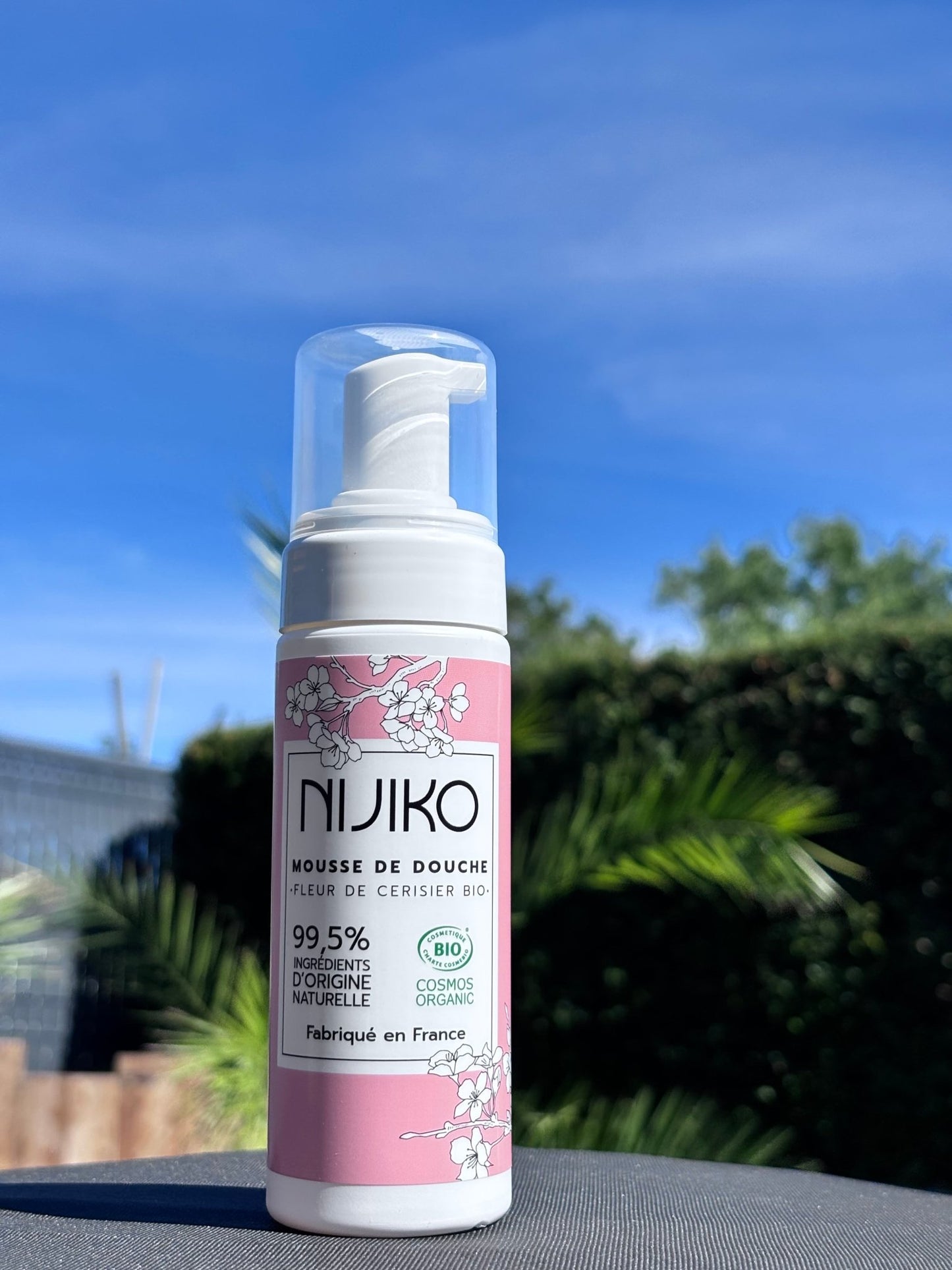 Mousse de Douche Bio à la Fleur de Cerisier 🌸 - Eclat des sens