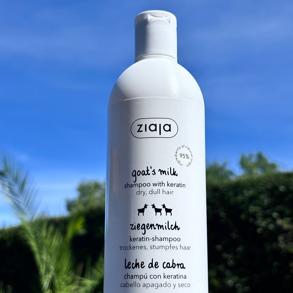 Shampoing Fortifiant à la Kératine et au Lait de Chèvre - Maxi Format 400ml - Eclat des sens